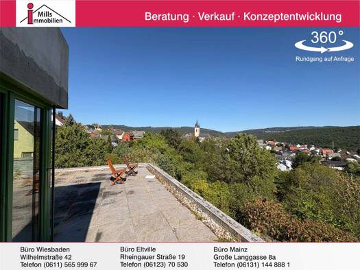 Mehrfamilienhaus zum Kauf 548.000 € 10 Zimmer 250 m² 547 m² Grundstück Rauenthal Eltville am Rhein 65345