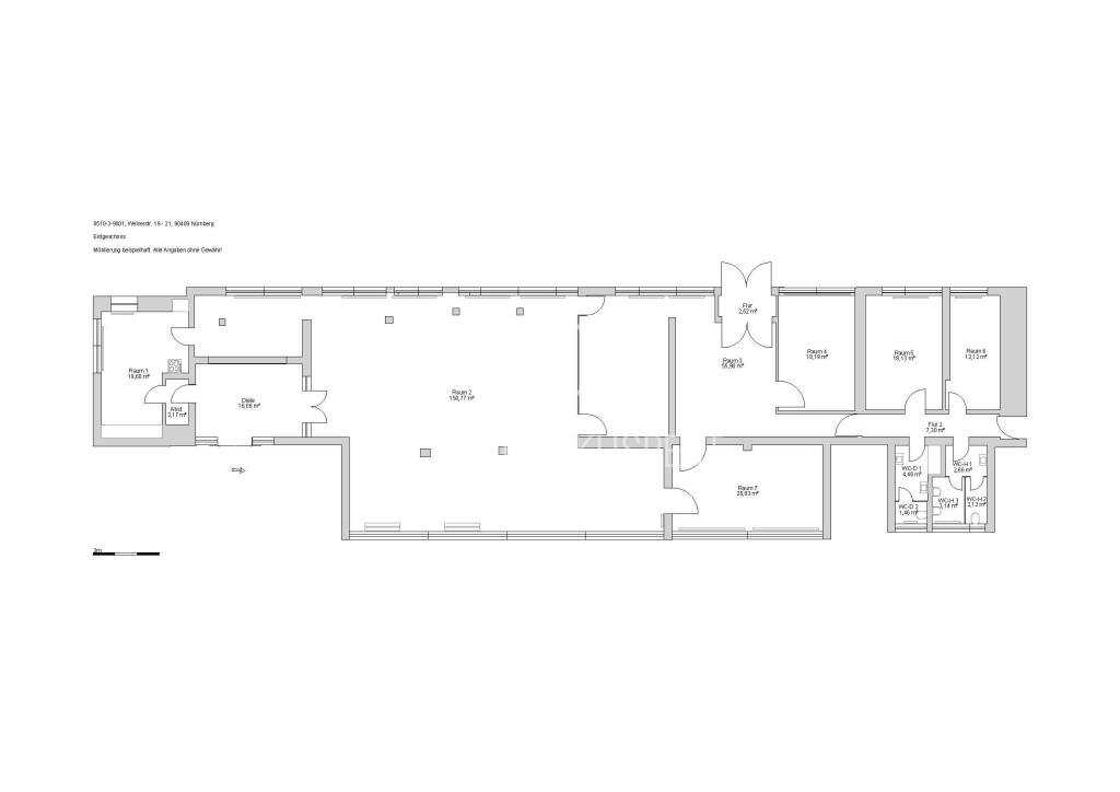 Verkaufsfläche zur Miete provisionsfrei 340 m²<br/>Verkaufsfläche Veilhof Nürnberg 90489