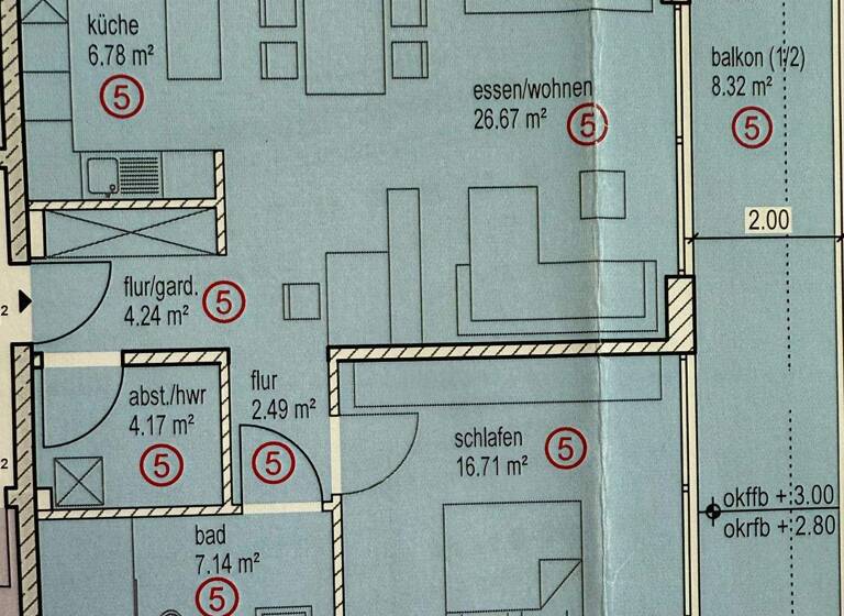 Wohnung zum Kauf 310.000 € 2 Zimmer 77 m² 2. Geschoss Niederbexbach Bexbach 66450