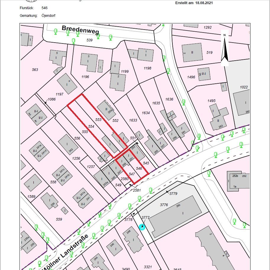 Grundstück zum Kauf 1.180 m²<br/>Grundstück Billstedt Hamburg 22117