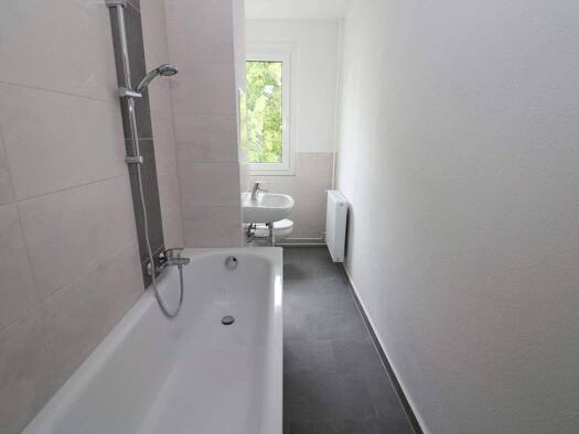 Wohnung zur Miete 389 € 3 Zimmer 55,8 m² 3. Geschoss Karl-Günzel-Straße 32 Freiberg 09599