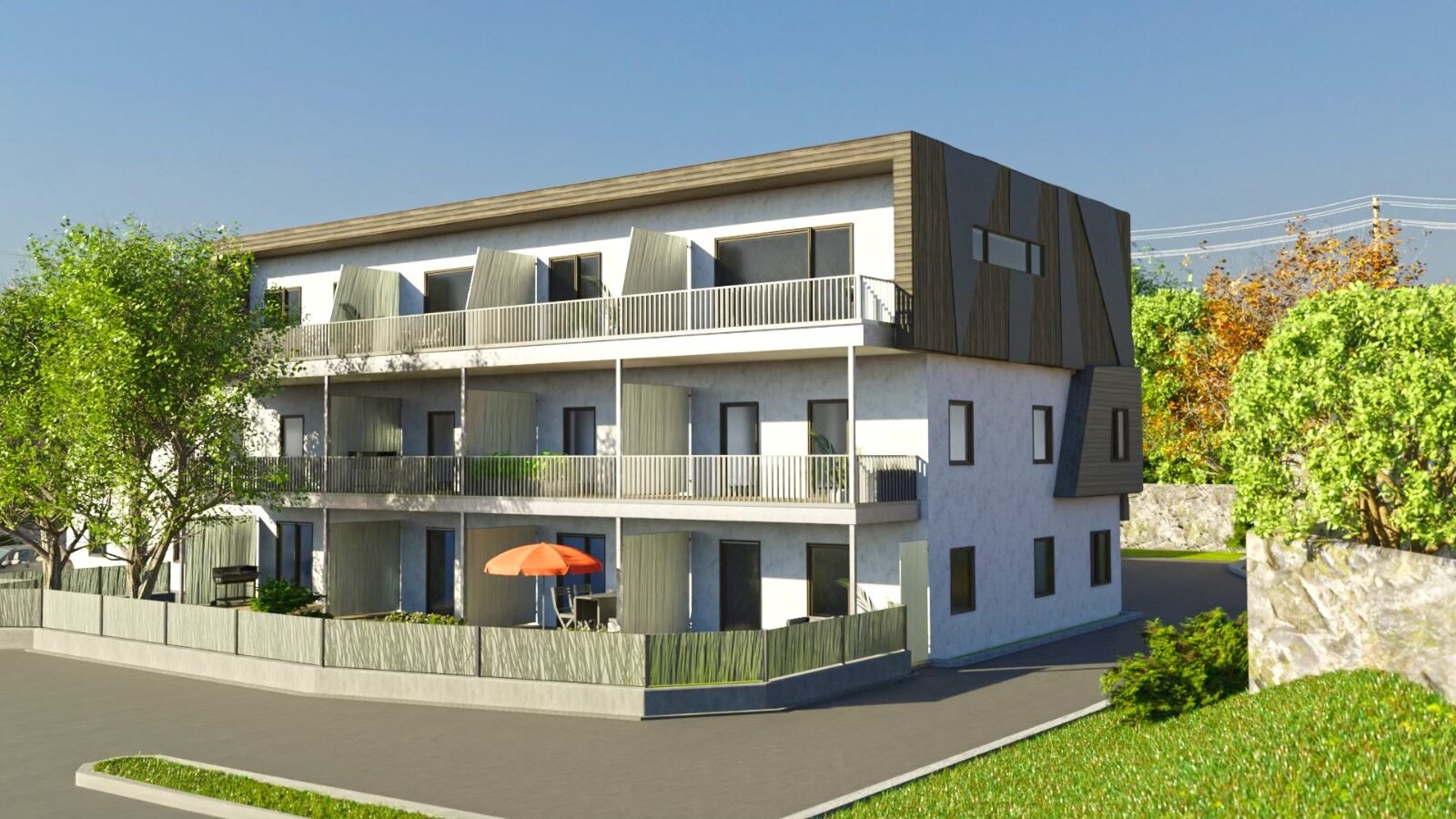 Terrassenwohnung zum Kauf 199.000 € 2 Zimmer 44,3 m²<br/>Wohnfläche EG<br/>Geschoss ab sofort<br/>Verfügbarkeit Eberschwang Eberschwang 4906