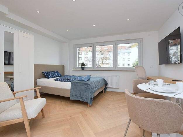 Studio zur Miete Wohnen auf Zeit 1.250 € 1 Zimmer 28 m² frei ab 01.03.2026 Ost Stuttgart 70190