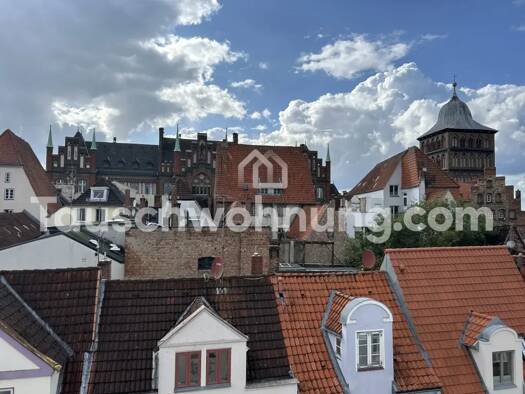 Wohnung zur Miete Tauschwohnung 475 € 2 Zimmer 45 m² Dachgeschoss Innenstadt Lübeck 23552