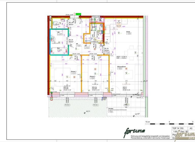 Wohnung zum Kauf - Erstbezug 280.545 € 3 Zimmer 70,9 m² EG Neustifter Straße 6 Kirchberg am Wagram 3470