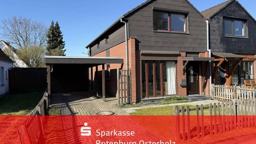 Doppelhaushälfte zum Kauf 210.000 € 4 Zimmer 93 m² 252 m² Grundstück Tarmstedt 27412