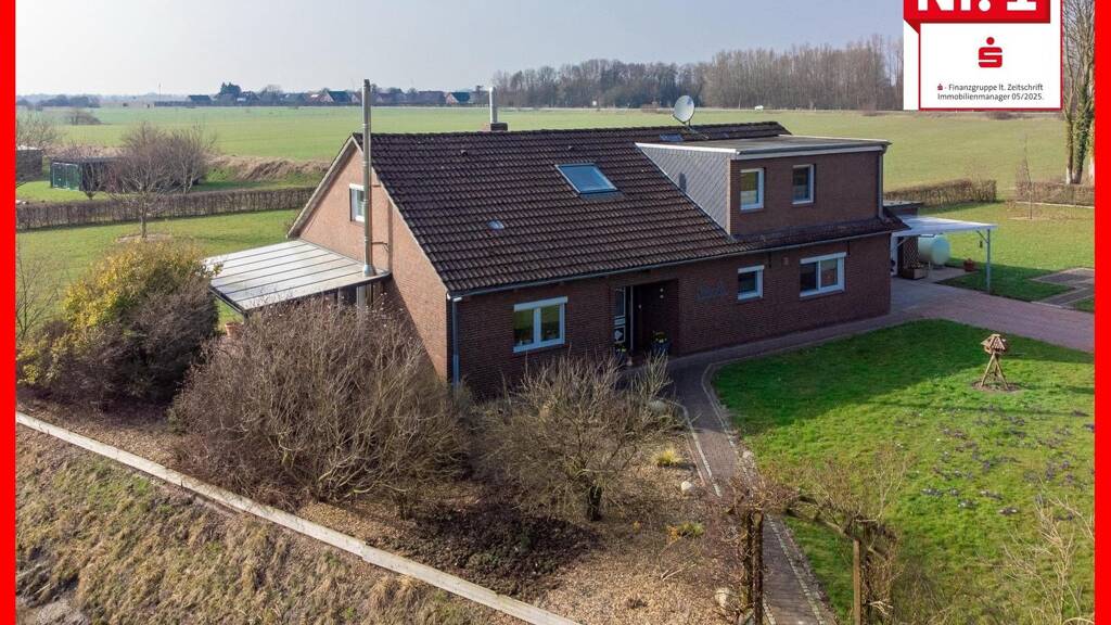 Einfamilienhaus zum Kauf 549.000 € 6 Zimmer 192 m² 5.700 m² Grundstück Larrelt Emden 26723