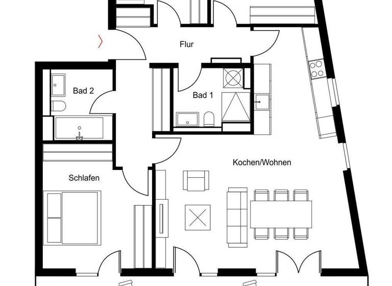 Wohnung zur Miete 1.679 € 4 Zimmer 98 m² EG Heinrich-Hertz-Straße 22 Siemensstadt Berlin 13629