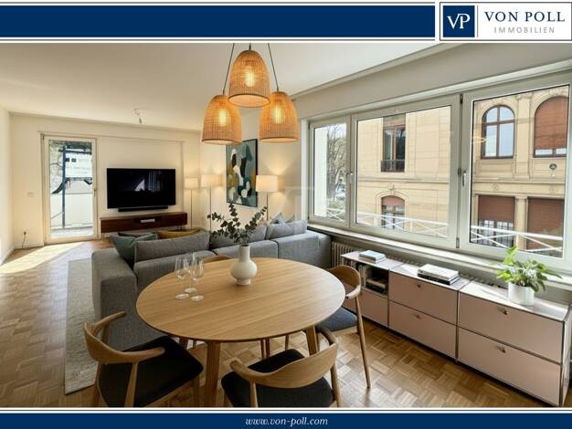 Wohnung zur Miete 2.050 € 3 Zimmer 111 m² 1. Geschoss Oststadt Mannheim / Oststadt 68165