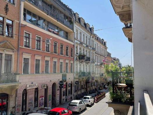 Wohnung zur Miete 367 € 2 Zimmer 49,8 m² 1. Geschoss frei ab 01.04.2026 Alaunstraße 65 Äußere Neustadt Dresden 01099