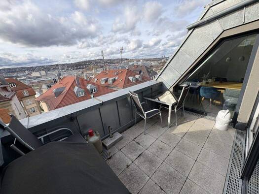 Wohnung zur Miete 1.500 € 2 Zimmer 68,5 m² 5. Geschoss Haußmannstraße 6 Ost Stuttgart 70188