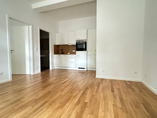 Wohnung zur Miete - Erstbezug 468 € 2 Zimmer 38,2 m² Moritzkirchhof 2 Innenstadt Halle (Saale), Stadt 06108