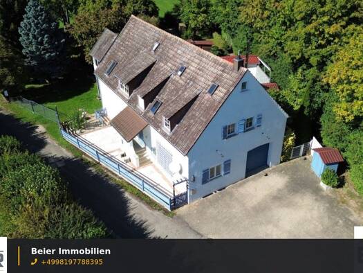 Einfamilienhaus zur Miete 2.050 € 8 Zimmer 184 m² 1.690 m² Grundstück Gunzenhausen Gunzenhausen 91710