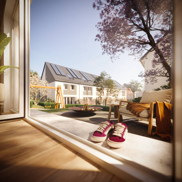 Reihenmittelhaus zum Kauf - Neubau provisionsfrei 499.000 € 5 Zimmer 112 m² 94 m² Grundstück Ulmenplatz 1 Weingarten 76356