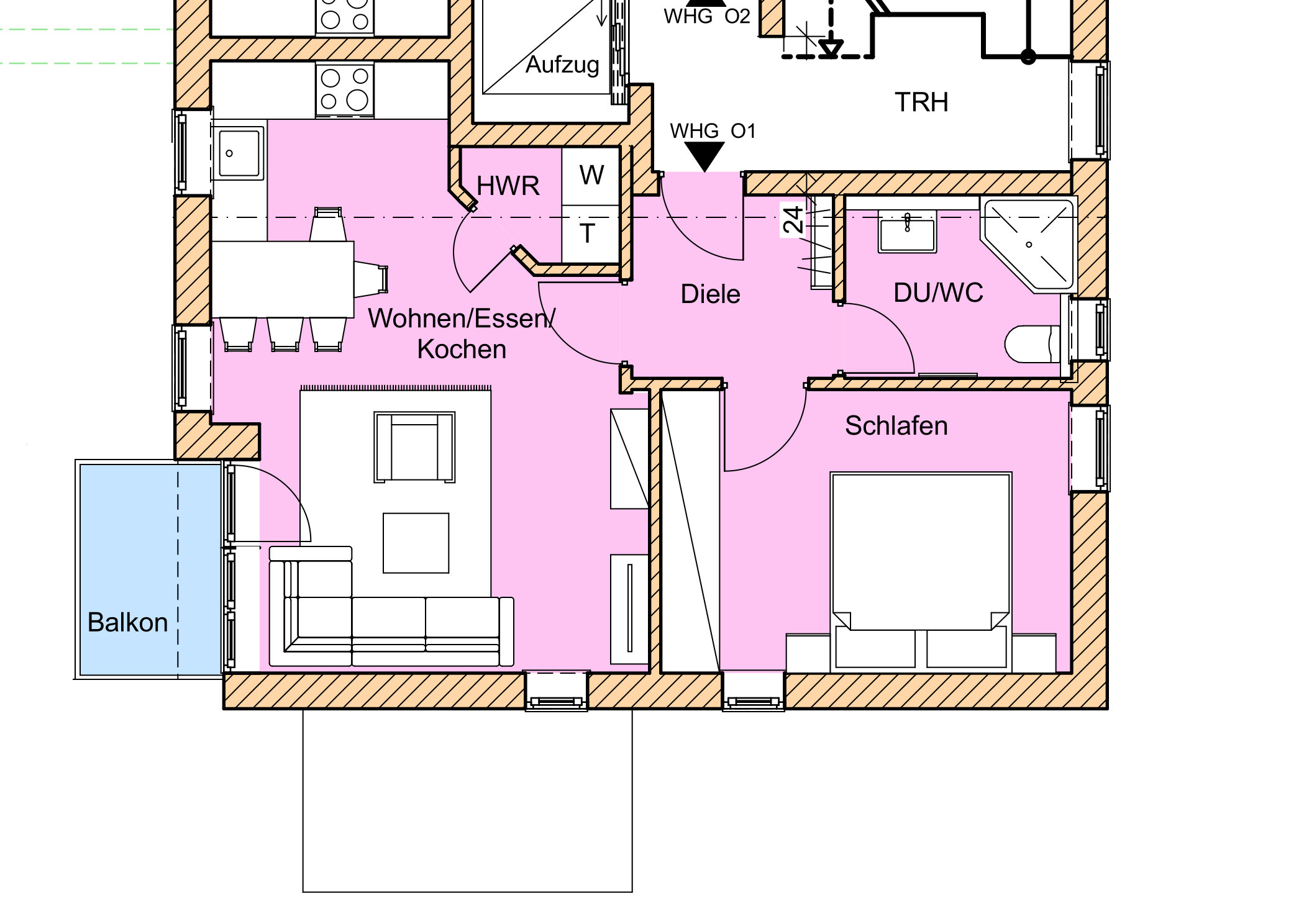 Wohnung zum Kauf provisionsfrei 249.500 € 2 Zimmer 48 m²<br/>Wohnfläche 1.<br/>Geschoss Bad Zwischenahn Bad Zwischenahn 26160