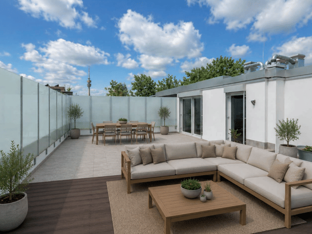 Penthouse zum Kauf 2.176.000 € 3 Zimmer 256 m² 4. Geschoss Milbertshofen-Am Hart München 80807