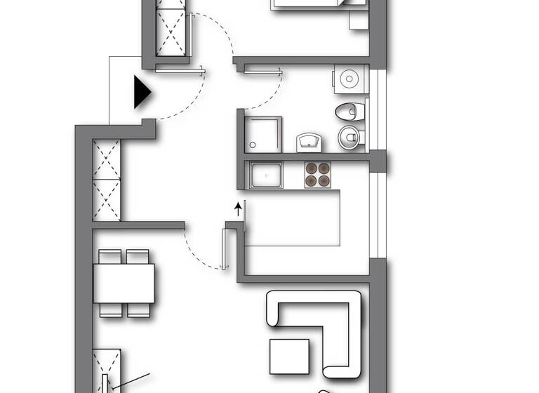 Wohnung zum Kauf 265.000 € 2 Zimmer 59 m²<br/>Wohnfläche EG<br/>Geschoss Aising Rosenheim 83026