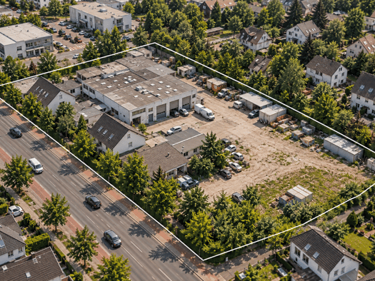 Gewerbegrundstück zum Kauf 2.400.000 € 3.700 m² Grundstück Baugenehmigung vorhanden frei ab sofort Wehen Taunusstein 65232