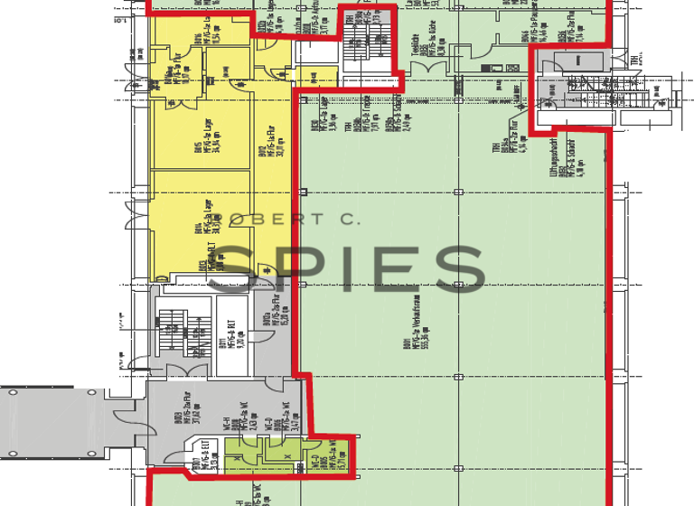 Verkaufsfläche zur Miete provisionsfrei 10,50 € 871,6 m² Verkaufsfläche St. Lorenz Nord Lübeck 23554