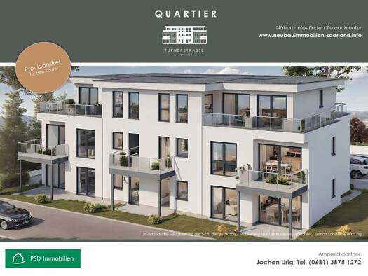 Penthouse zum Kauf provisionsfrei 389.610 € 3 Zimmer 98,3 m² Urweiler St. Wendel 66606