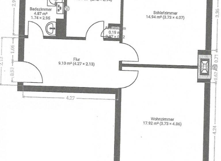 Wohnung zum Kauf 200.000 € 2 Zimmer 56,6 m² EG Gengerstraße 4 Düsseltal Düsseldorf 40239