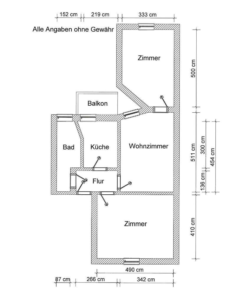 Wohnung zur Miete 535 € 3 Zimmer 69,7 m²<br/>Wohnfläche 1.<br/>Geschoss 01.04.2025<br/>Verfügbarkeit Schweriner Viertel Güstrow 18273