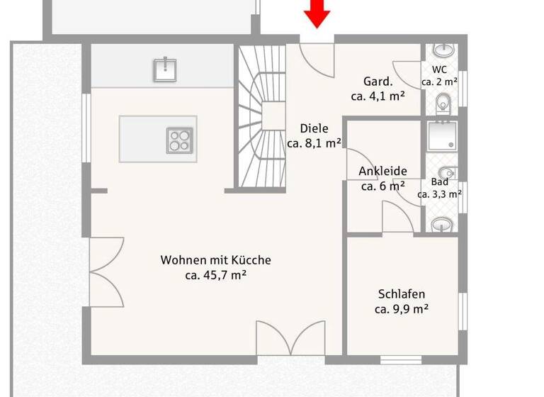 Einfamilienhaus zum Kauf 895.000 € 5 Zimmer 156 m² 603 m² Grundstück Heufeldmühle Bruckmühl 83052