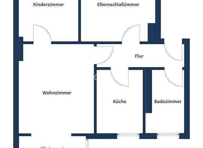 Wohnung zum Kauf 129.000 € 3 Zimmer 65 m² 2. Geschoss Woltmershausen Bremen 28197