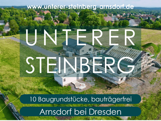 Grundstück zum Kauf 265.000 € 1.000 m² Grundstück Zum Steinberg 6 Arnsdorf Arnsdorf 01477
