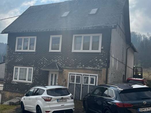 Einfamilienhaus zum Kauf 85.000 € 7 Zimmer 120 m² 1.010 m² Grundstück Deesbach 98744