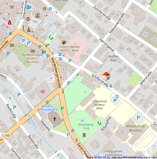 Lagerhalle zur Miete 7,23 € 400 m²<br/>Lagerfläche Schillerstraße 11 Bludenz 6700