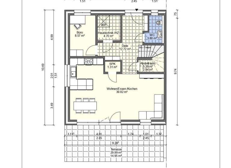 Doppelhaushälfte zum Kauf 897.500 € 5 Zimmer 160 m² 310 m² Grundstück Mauritz Münster 48155
