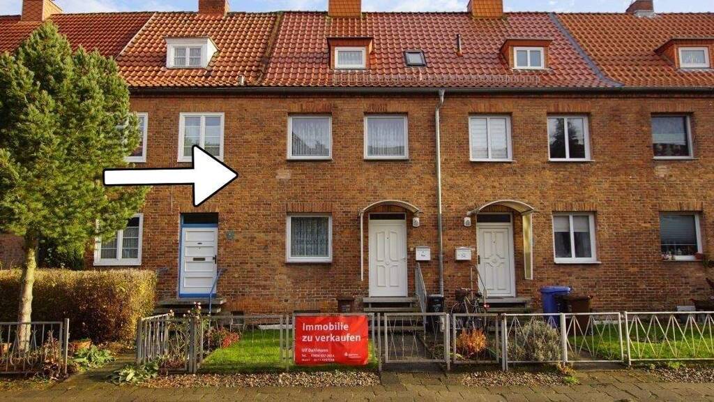 Reihenmittelhaus zum Kauf 249.000 € 3 Zimmer 92 m² 271 m² Grundstück Frankenvorstadt Stralsund 18439