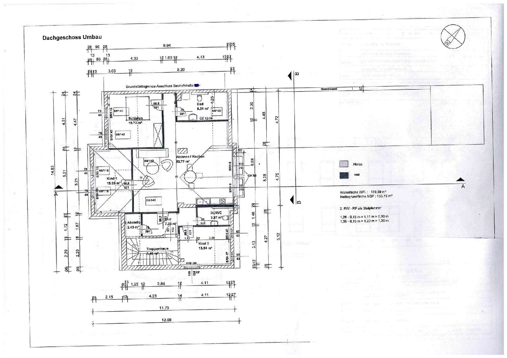 Rohdachboden zum Kauf 100.000 € 4 Zimmer 101 m²<br/>Wohnfläche Neustadt Brandenburg an der Havel 14776