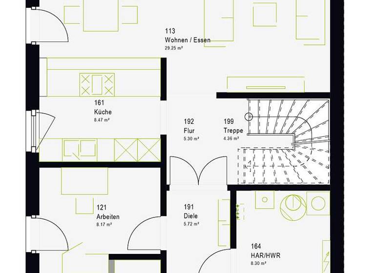 Einfamilienhaus zum Kauf 362.000 € 5 Zimmer 145 m² 569 m² Grundstück Markenbergweg 21 Hövel Sundern 59846
