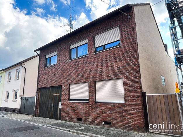 Mehrfamilienhaus zum Kauf provisionsfrei als Kapitalanlage geeignet 320.000 € 158 m² 290 m² Grundstück Dammbruchstraße 26 Oppau Ludwigshafen 67069