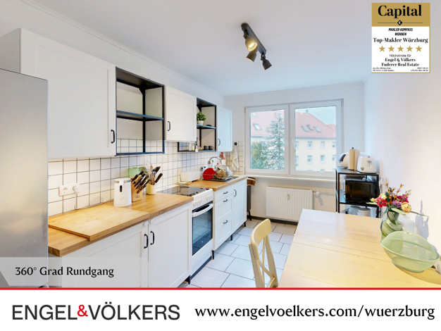 Wohnung zum Kauf 270.000 € 2 Zimmer 57 m² Frauenland Würzburg 97074