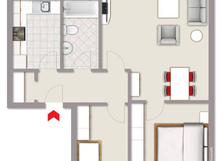 Wohnung zum Kauf 240.000 € 2,5 Zimmer 63,3 m² EG Spandau Berlin 13593