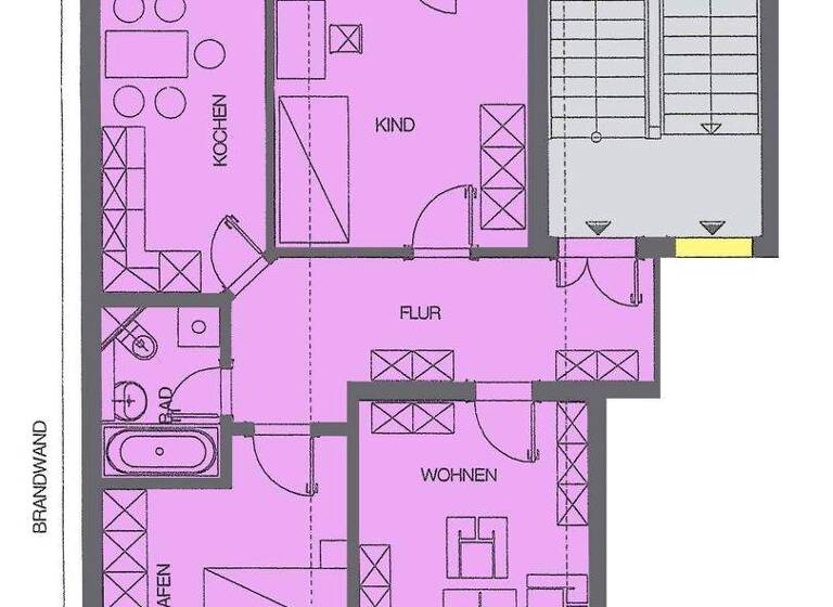 Wohnung zum Kauf 260.000 € 3 Zimmer 78 m² Viertelsweg 41 Gohlis-Nord Leipzig 04157