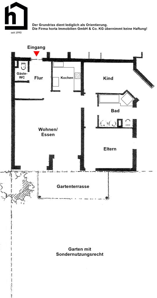 Terrassenwohnung zum Kauf 370.000 € 3 Zimmer 92 m²<br/>Wohnfläche ab sofort<br/>Verfügbarkeit Raderach Friedrichshafen 88048