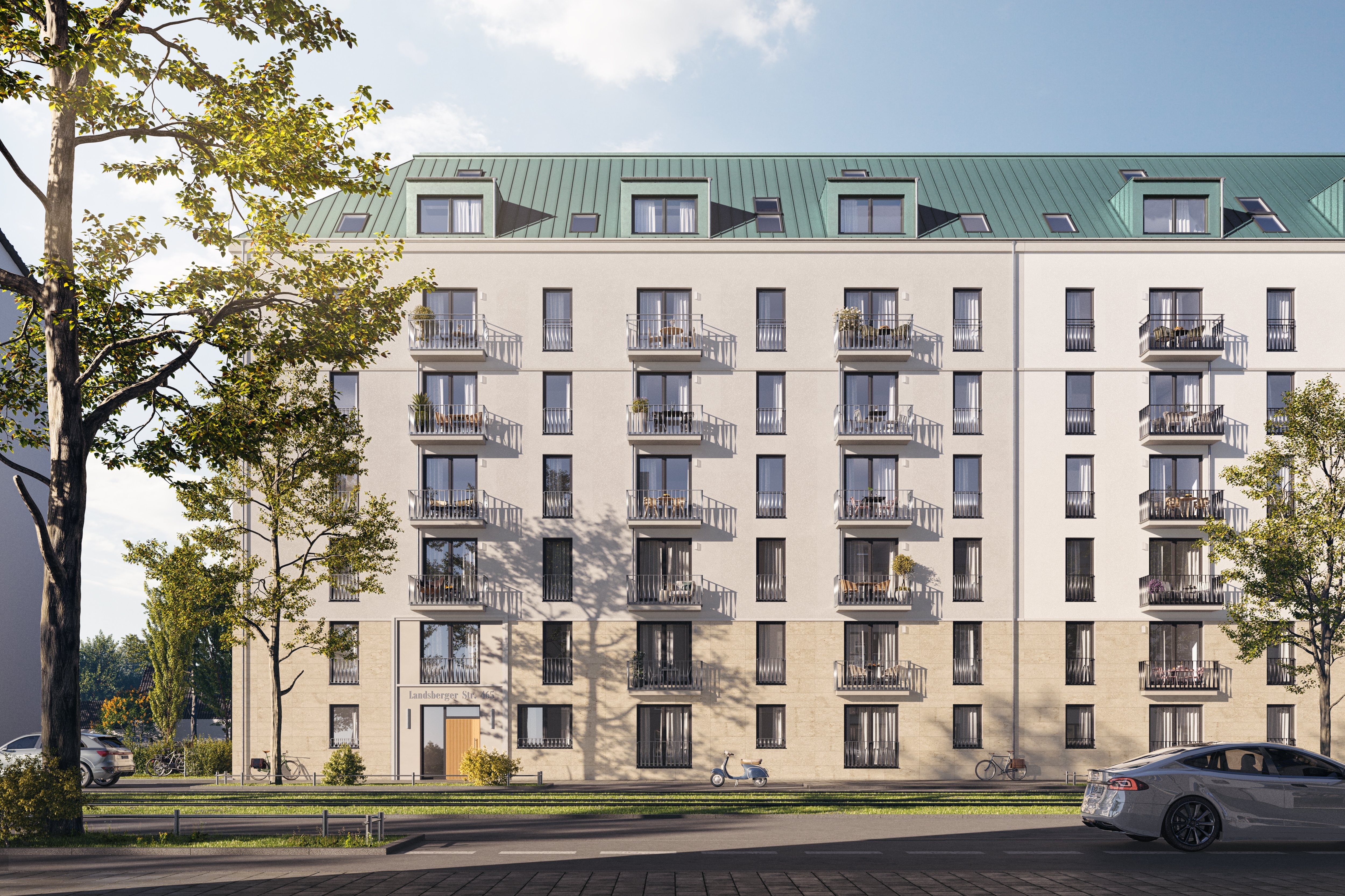 Wohnung zum Kauf provisionsfrei 659.000 € 3 Zimmer 78 m²<br/>Wohnfläche Landsberger Str. 465 Pasing München 81241