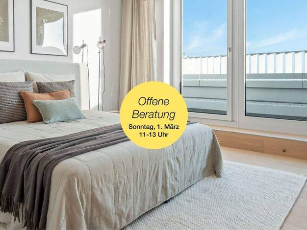 Penthouse zum Kauf - Erstbezug provisionsfrei 631.000 € 3 Zimmer 85,8 m² 4. Geschoss Bürgerstraße 53 Britz Berlin 12347