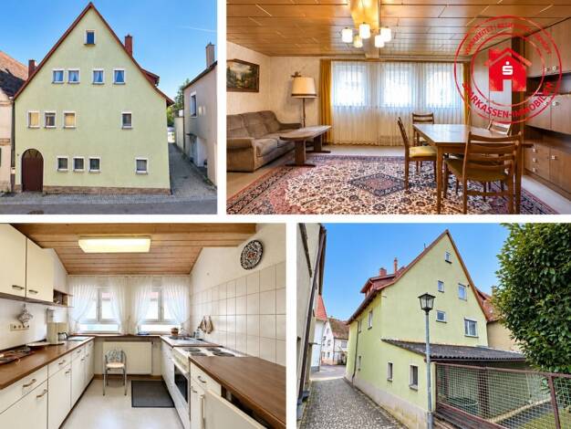 Einfamilienhaus zum Kauf 105.000 € 7 Zimmer 154,6 m² 231 m² Grundstück Weikersheim Weikersheim 97990