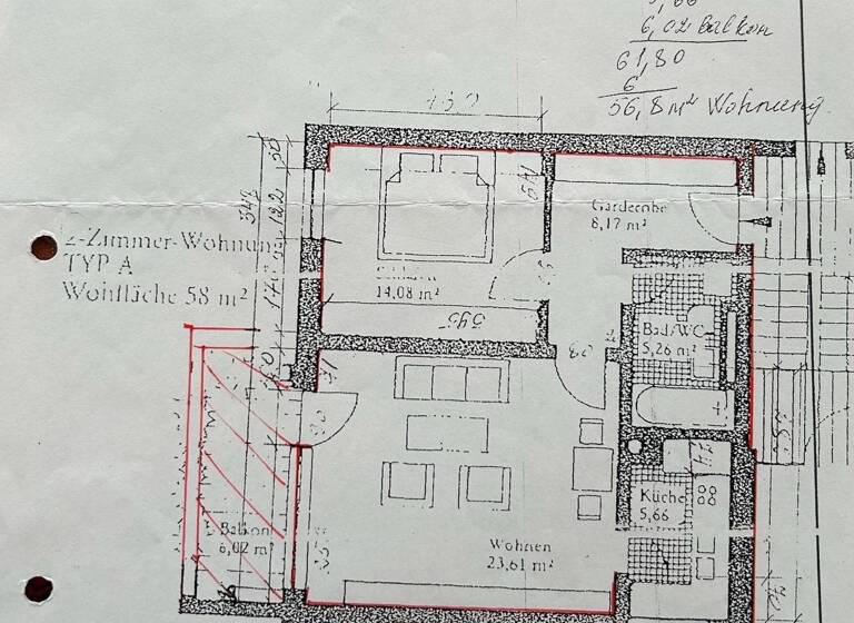 Wohnung zum Kauf 199.000 € 2 Zimmer 58 m²<br/>Wohnfläche Memmingen Memmingen 87700