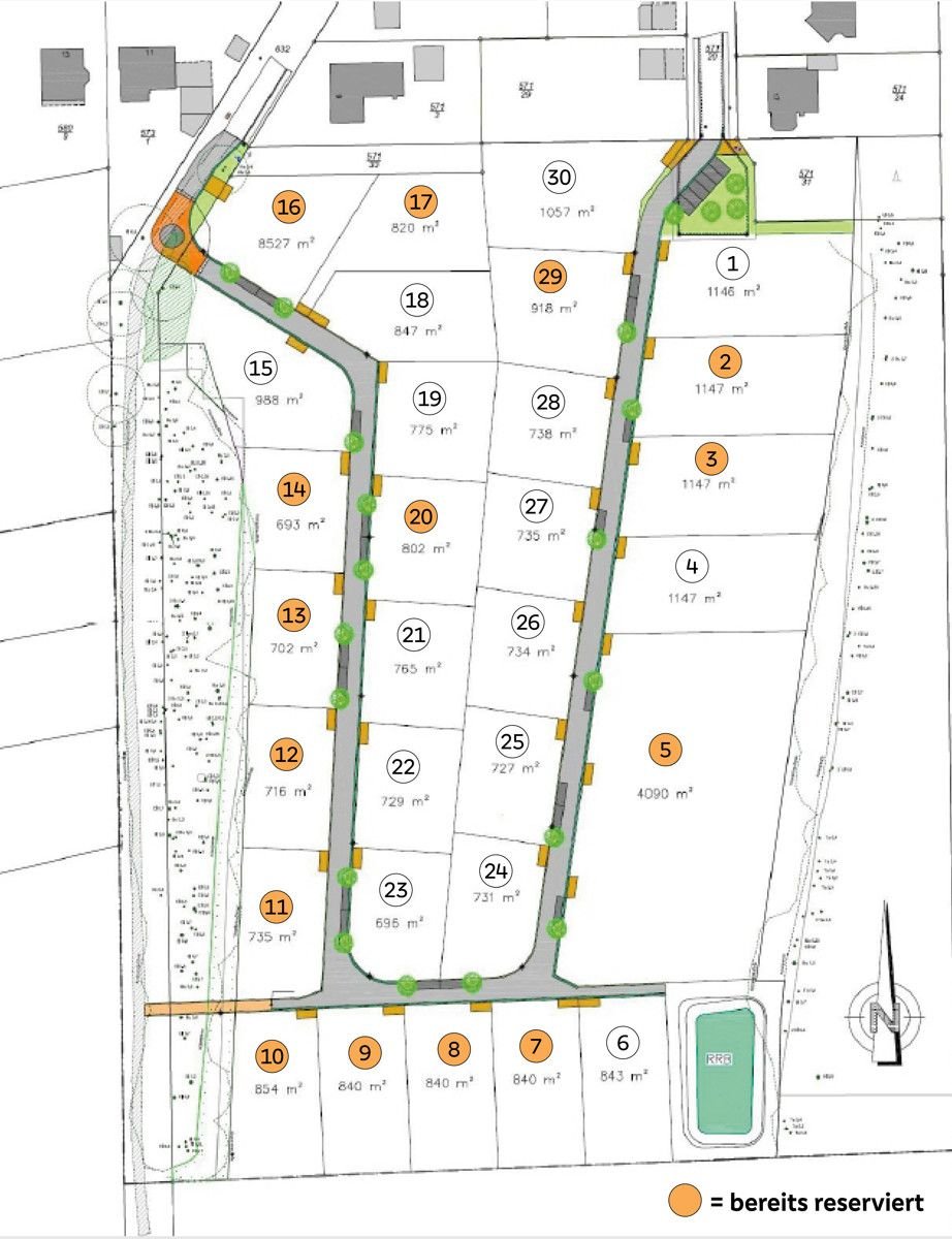 Grundstück zum Kauf 97.020 € 693 m²<br/>Grundstück ab sofort<br/>Verfügbarkeit Hambergen Hambergen 27729