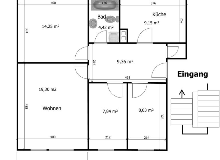 Terrassenwohnung zur Miete 1.200 € 3,5 Zimmer 78 m² EG frei ab sofort Breslauer Str. 40 Pinneberg 25421