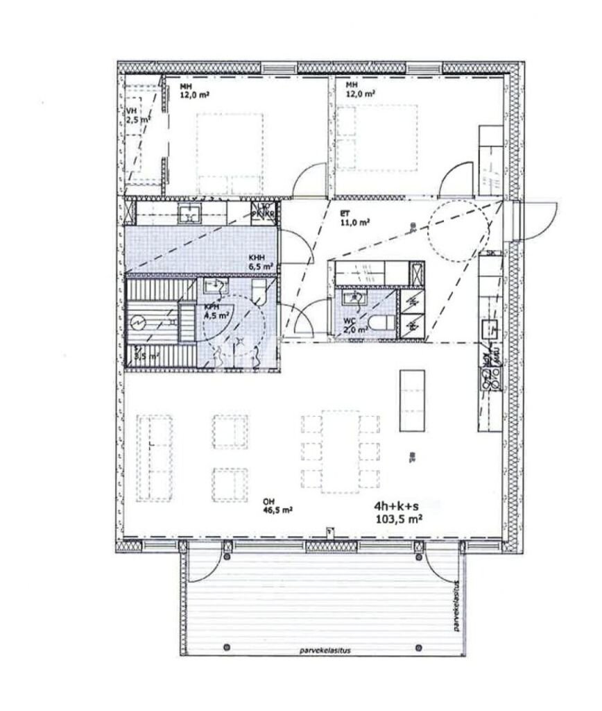 Wohnung zum Kauf 250.000 € 3 Zimmer 103,5 m²<br/>Wohnfläche 2.<br/>Geschoss Kivirannantie 4 Tornio 95410