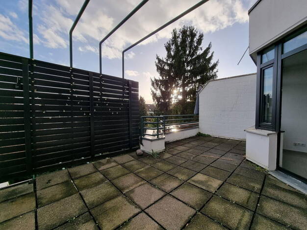 Terrassenwohnung zur Miete 1.300 € 3 Zimmer 82,2 m² 1. Geschoss Urdenbach Düsseldorf 40593