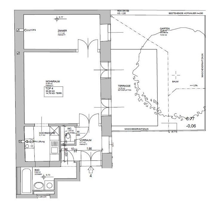 Wohnung zum Kauf 244.000 € 2 Zimmer 51 m²<br/>Wohnfläche Wien 1090