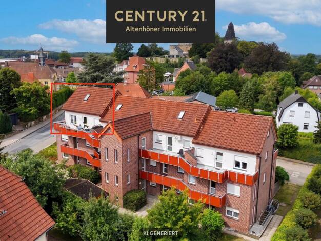 Penthouse zum Kauf 195.000 € 3 Zimmer 63 m² 2. Geschoss Bad Bentheim Bad Bentheim 48455